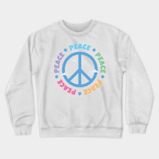 peace symbol Crewneck Sweatshirt